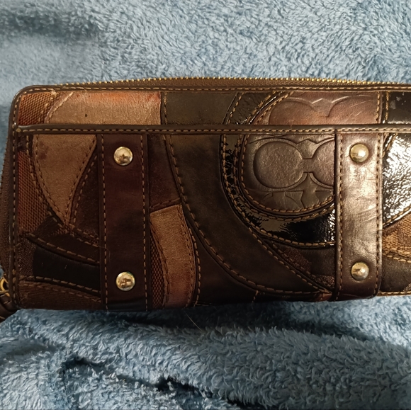Coach patchwork wallet - Picture 2 of 3